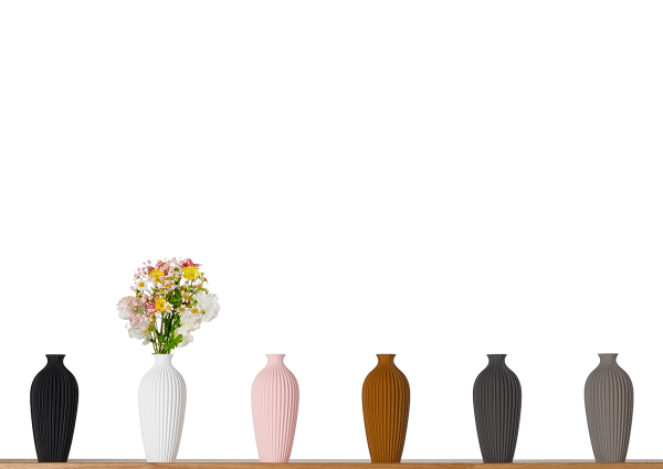 Blumenvase / Dekovase Saskia S (18,5cm) für Schnitt-/ Trockenblumen