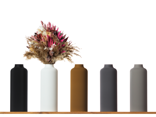 Blumenvase / Dekovase Anouk L (30cm) für Schnitt-/ Trockenblumen Bodenvase