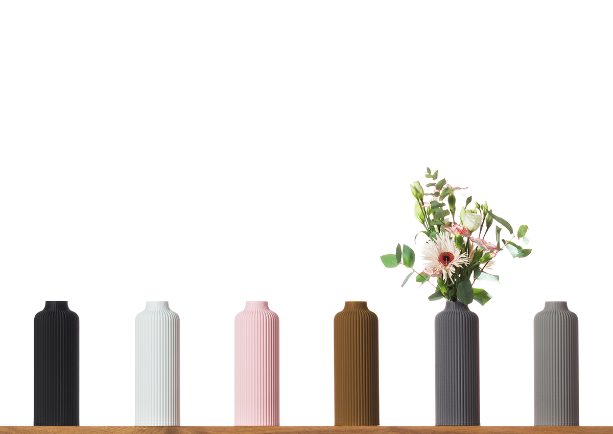Blumenvase / Dekovase Anouk S (18cm) für Schnitt-/ Trockenblumen