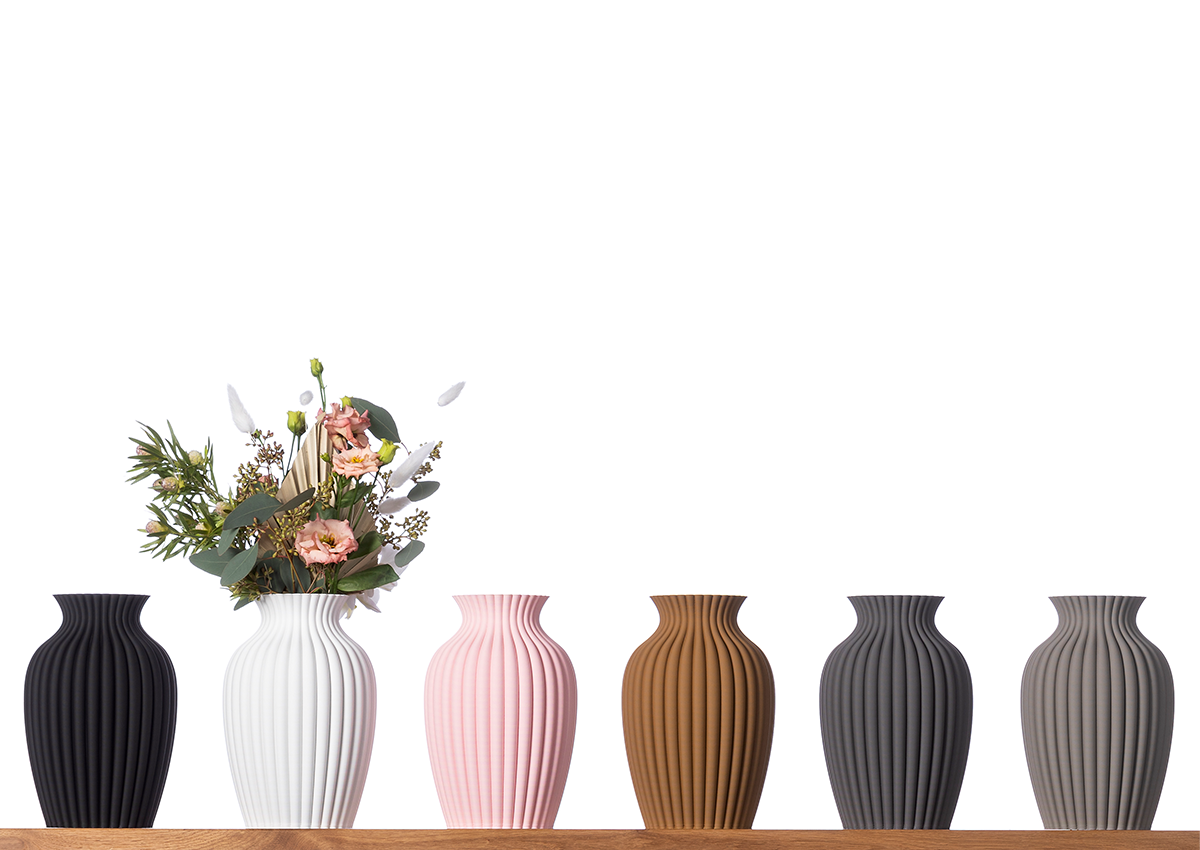 Dekovase Brikenda 3D Vase für Schnitt- und Trockenblumen, 39,99 €