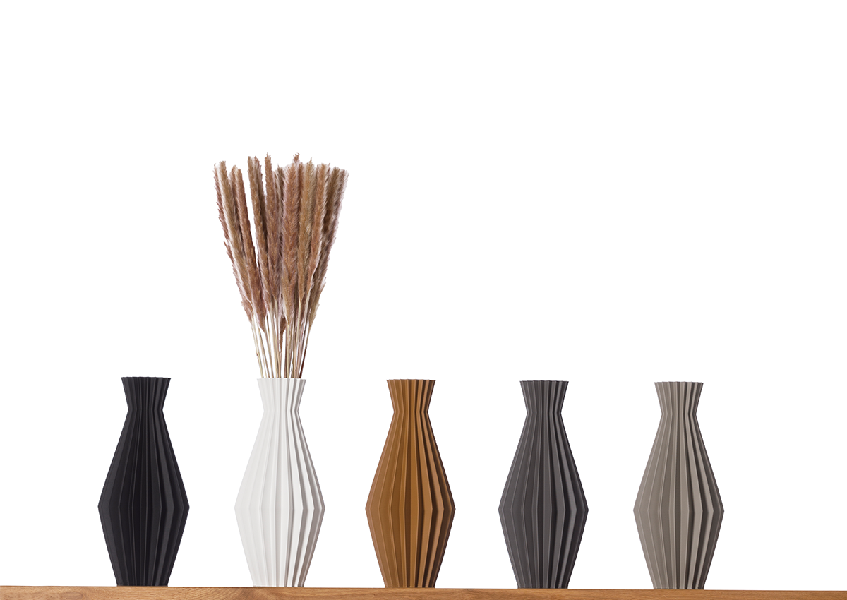Blumenvase / Dekovase Daria L (30cm) für Schnitt-/ Trockenblumen