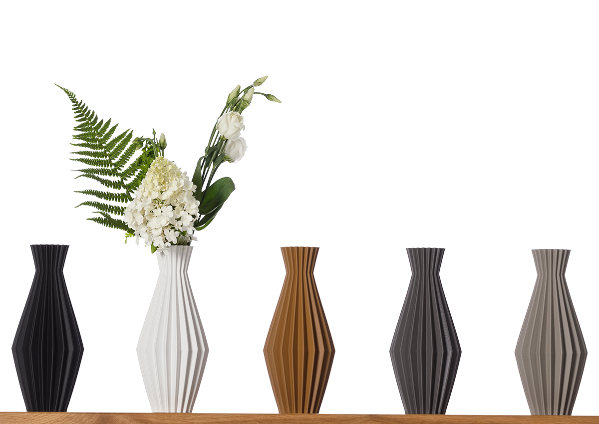 Blumenvase / Dekovase Daria M (20cm) für Schnitt-/ Trockenblumen