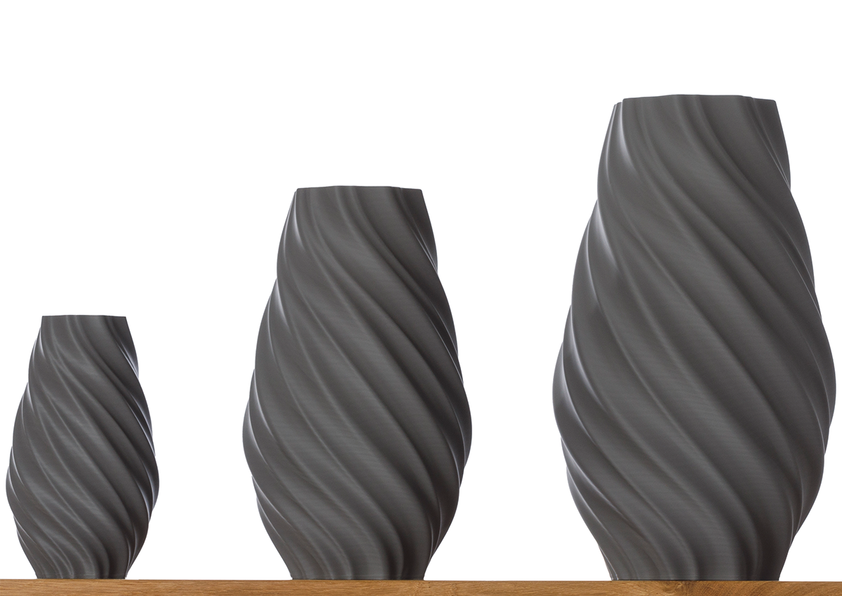 Blumenvase / Dekovase Edina M (20cm) für Schnitt-/ Trockenblumen